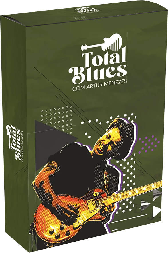 Mockup oficial do curso Total Blues